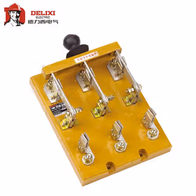 德力西电气 刀形转换隔离器；HS11-200/38 胶