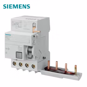 西门子 电磁式剩余电流模块,4极,型号AC,输入：63A,300mA,用于5SL4；5SM26460