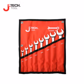 捷科(jetech) 24件镜抛梅花开口两用扳手组套；COMF-S24