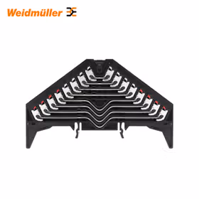 魏德米勒 直插式信号集结端子,接线板；PRV 8 SW 35X15 WS/RT