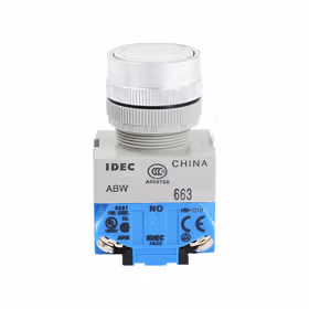 和泉 按钮开关,白色；ABW110W.