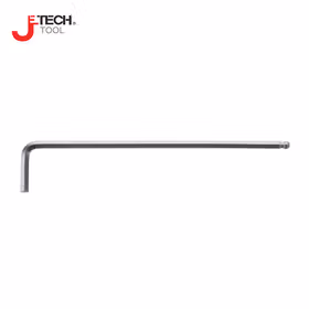 捷科(jetech) 六角对边1/4"球头镀铬加长内六角扳手1/4"；BM-1/4C
