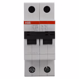 ABB SH200系列微型断路器；SH202-C20